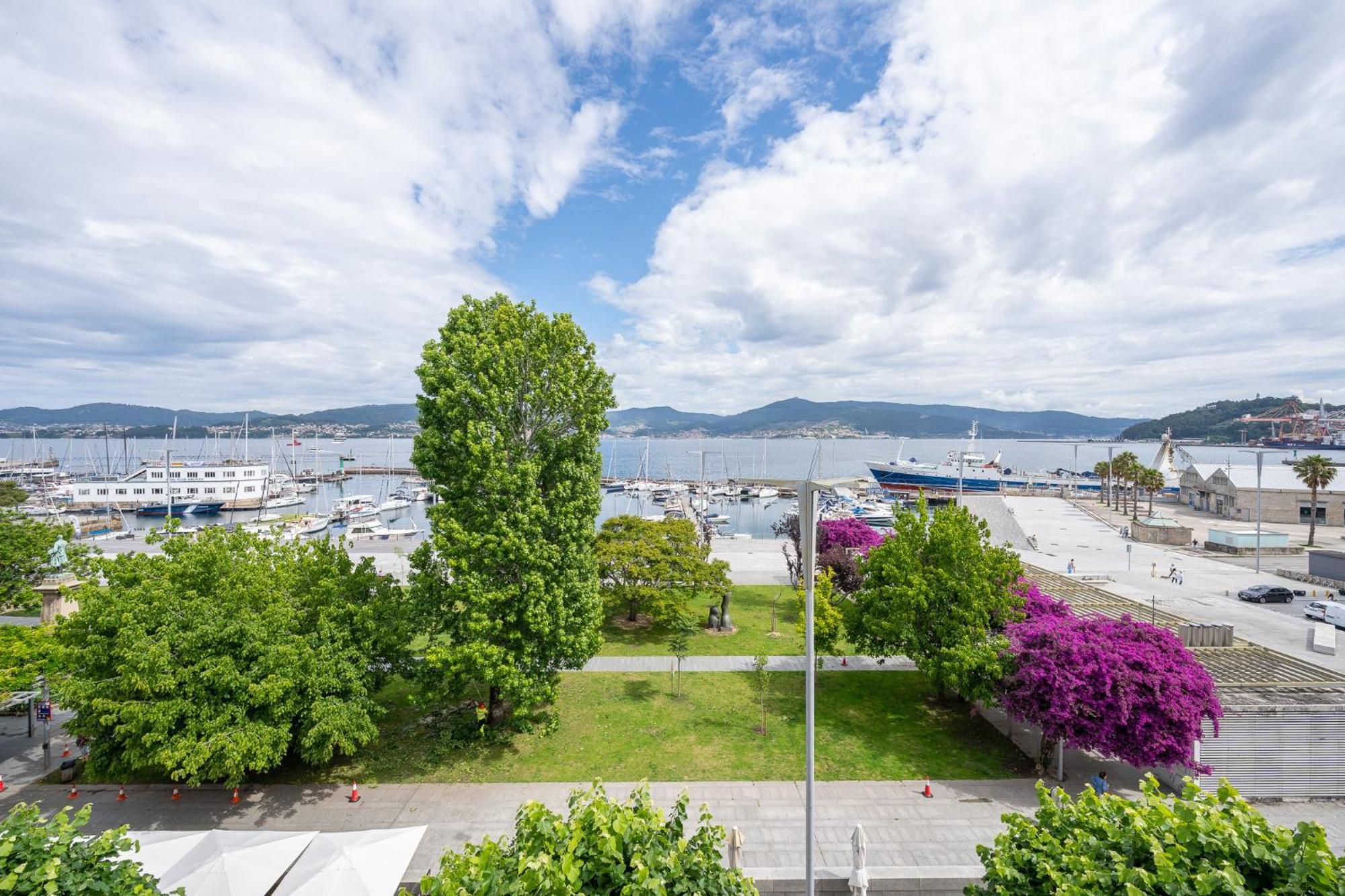 Ferienwohnung Vistas Al Nautico Y Paseo Maritimo De Vigo Exterior foto